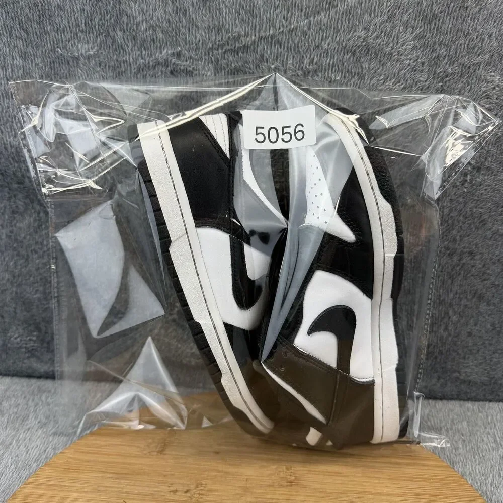 Nike Dunk Panda Shoes Boys Size 5.5Y Black White Basketball Sneakers CW1590-100